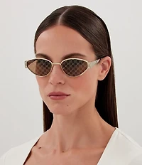 Gucci Women's GG1853S 55mm Oval Sunglasses
