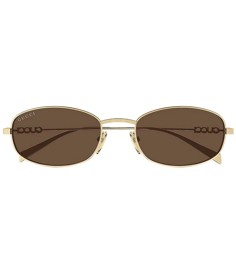 Gucci Women's Gucci Block 54mm Oval Sunglasses