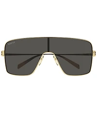 Gucci Women's Gucci Block Bending 99mm Shield Sunglasses