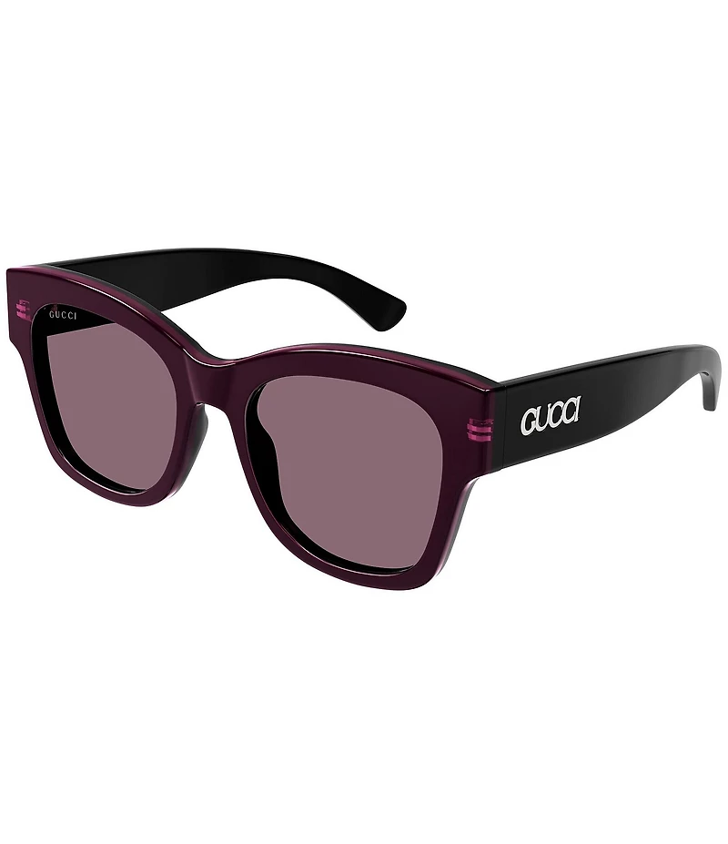 Gucci Women's Gucci Lacquered 53mm Butterfly Sunglasses