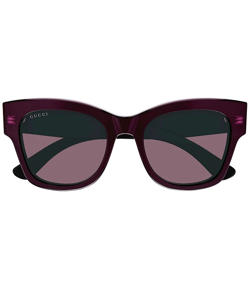 Gucci Women's Gucci Lacquered 53mm Butterfly Sunglasses