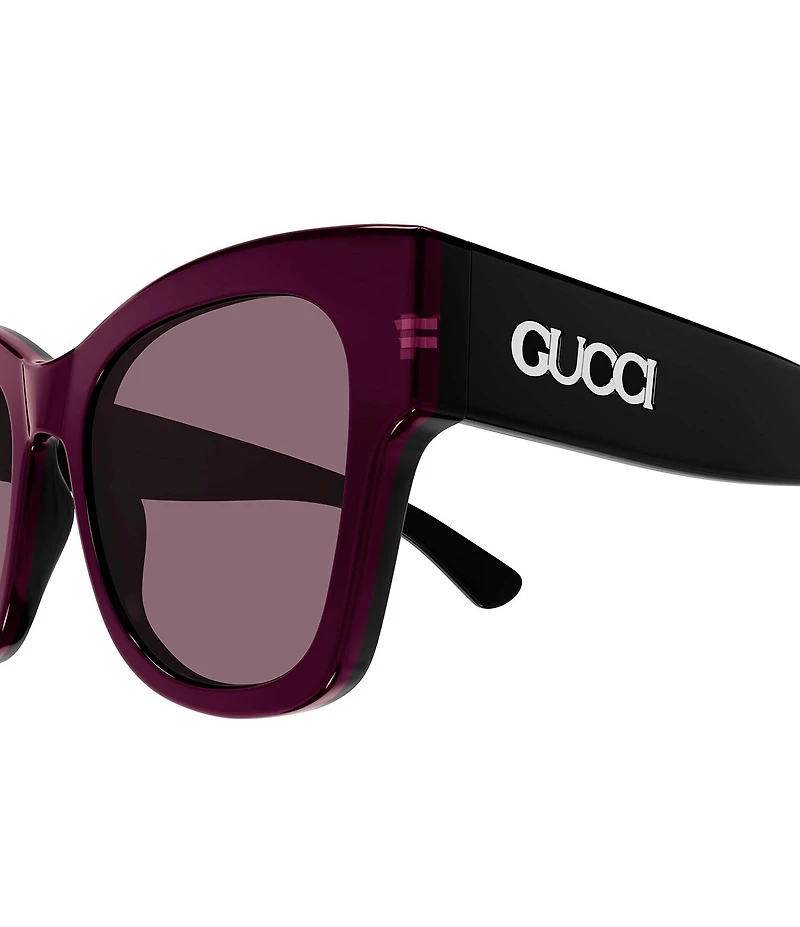 Gucci Women's Gucci Lacquered 53mm Butterfly Sunglasses