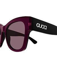 Gucci Women's Gucci Lacquered 53mm Butterfly Sunglasses