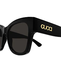 Gucci Women's Gucci Lacquered 53mm Butterfly Sunglasses