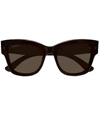 Gucci Women's Gucci Lacquered 53mm Butterfly Sunglasses
