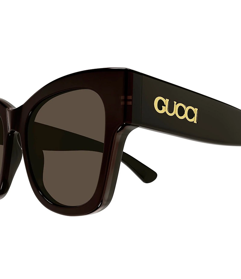 Gucci Women's Gucci Lacquered 53mm Butterfly Sunglasses