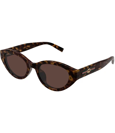 Gucci Women's Gucci Lines 52mm Cat Eye Sunglasses