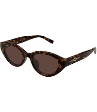 Gucci Women's Gucci Lines 52mm Cat Eye Sunglasses