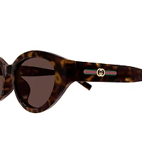 Gucci Women's Gucci Lines 52mm Cat Eye Sunglasses