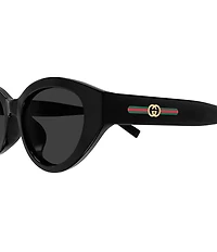 Gucci Women's Gucci Lines 52mm Cat Eye Sunglasses