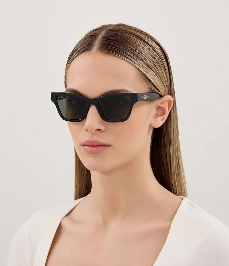 Gucci Women's Gucci Lines 53mm Cat Eye Sunglasses
