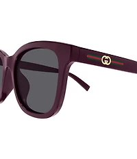Gucci Women's Gucci Lines 55mm Square Sunglasses