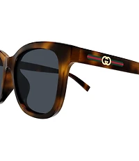 Gucci Women's Gucci Lines 55mm Square Sunglasses