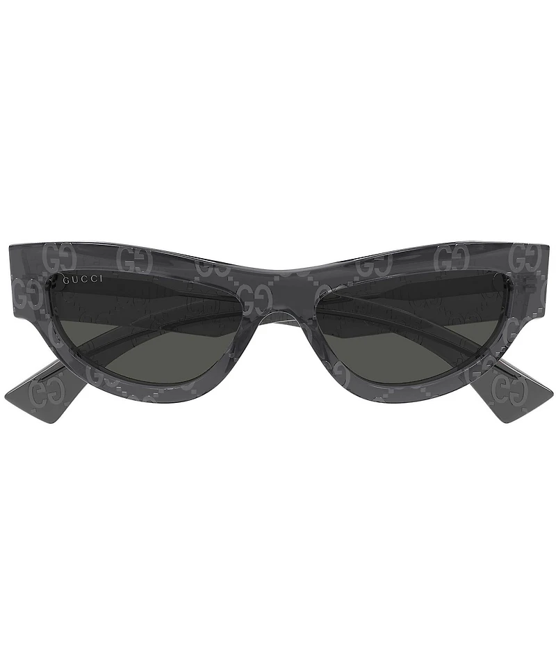 Gucci Women's Gucci Miami 53mm Allover GG Pattern Cat Eye Sunglasses