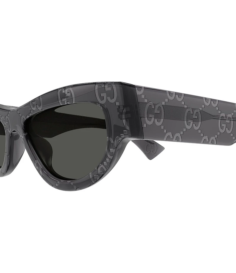 Gucci Women's Gucci Miami 53mm Allover GG Pattern Cat Eye Sunglasses