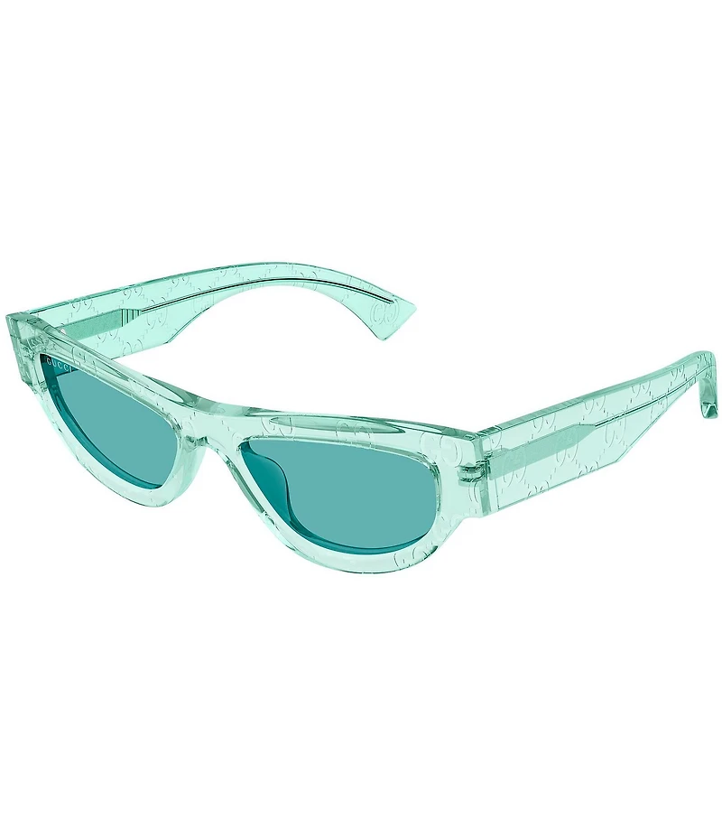 Gucci Women's Gucci Miami 53mm Allover GG Pattern Cat Eye Sunglasses