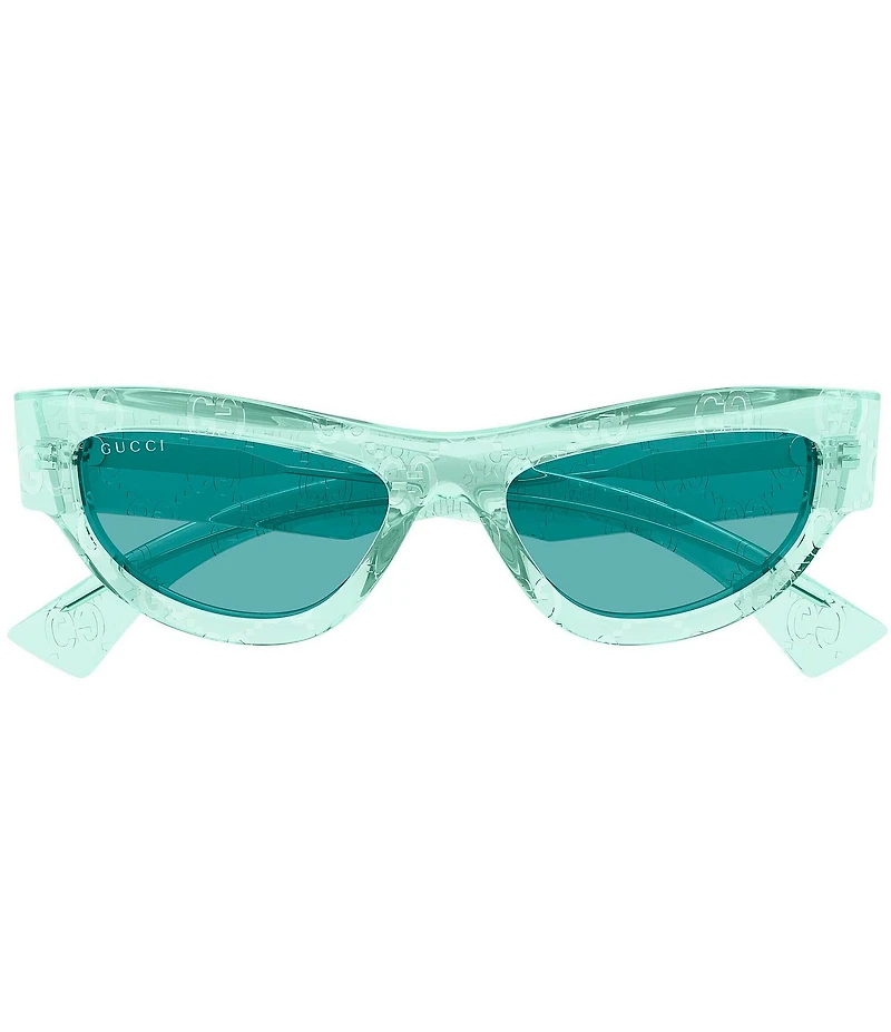 Gucci Women's Gucci Miami 53mm Allover GG Pattern Cat Eye Sunglasses