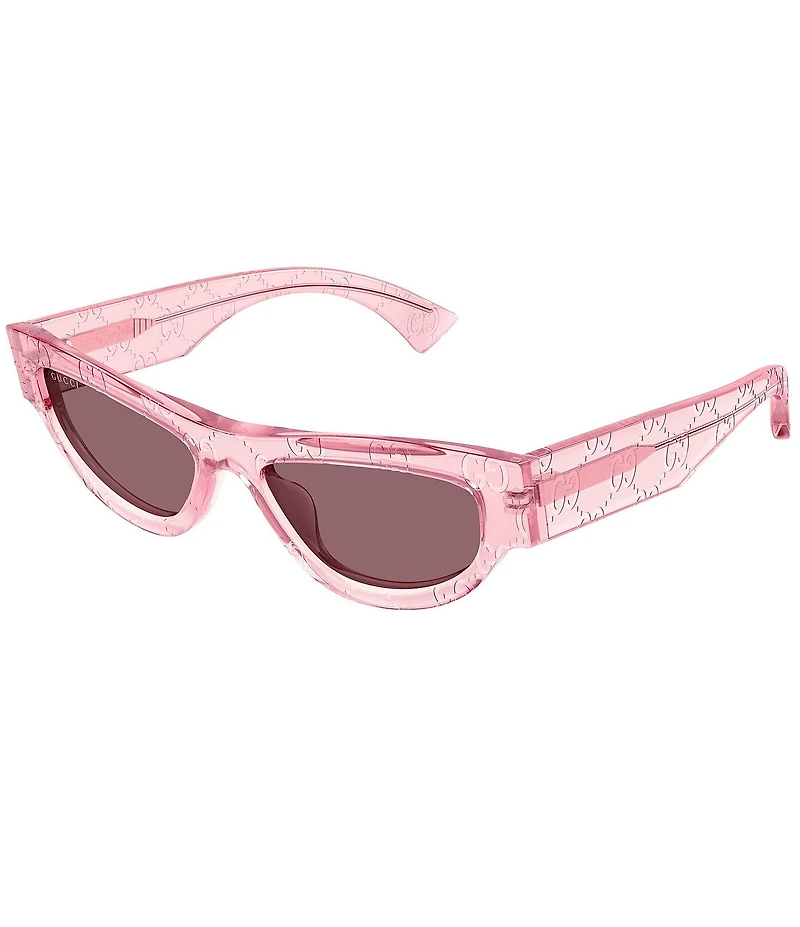Gucci Women's Gucci Miami 53mm Allover GG Pattern Cat Eye Sunglasses