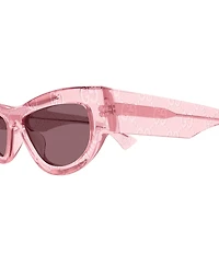 Gucci Women's Gucci Miami 53mm Allover GG Pattern Cat Eye Sunglasses
