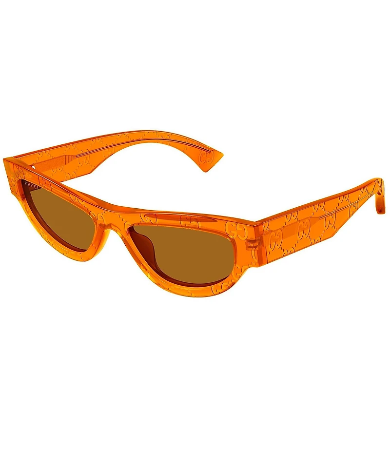 Gucci Women's Gucci Miami 53mm Allover GG Pattern Cat Eye Sunglasses