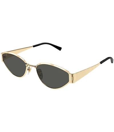 Gucci Women's Guccissima 55mm Geometric Sunglasses