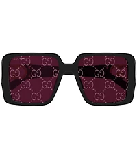 Gucci Women's Hailey 54mm Square Photocromatic Logo Lens Sunglasses