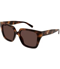 Gucci Women's Interlocking G 54mm Butterfly Sunglasses