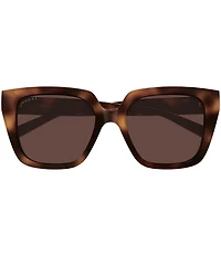 Gucci Women's Interlocking G 54mm Butterfly Sunglasses