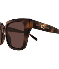 Gucci Women's Interlocking G 54mm Butterfly Sunglasses