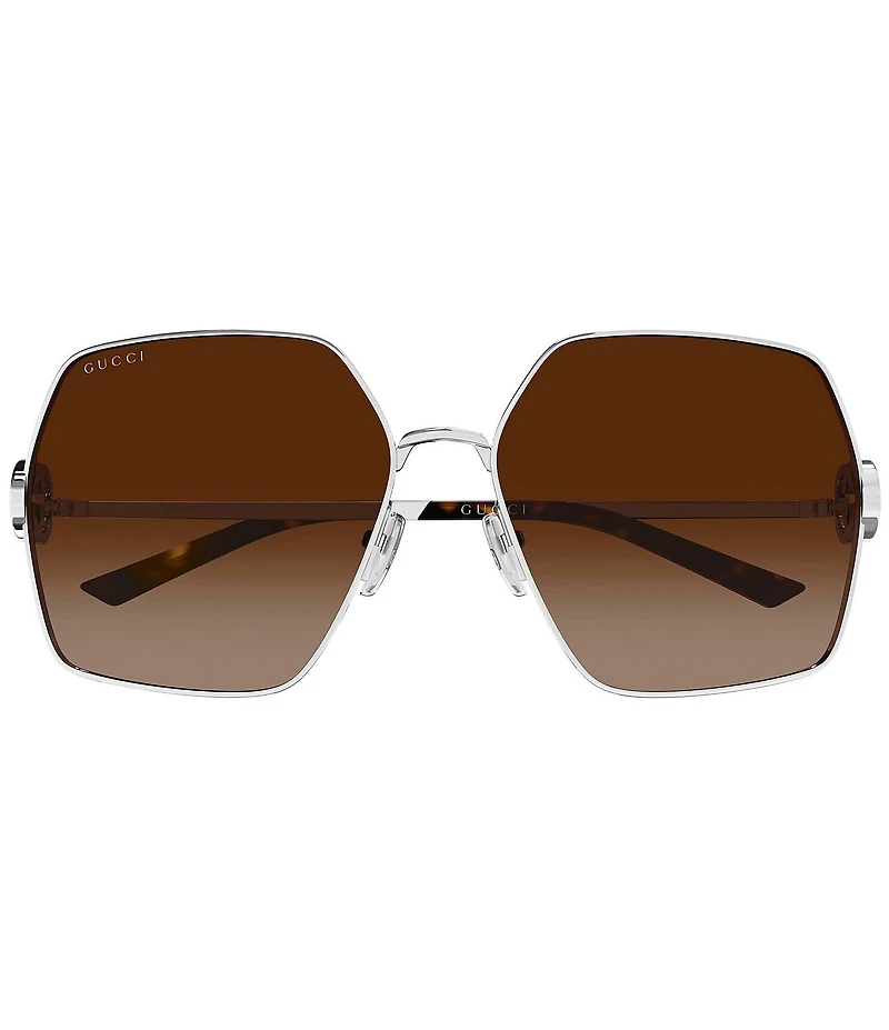 Gucci Women's Interlocking G 61mm Square Sunglasses