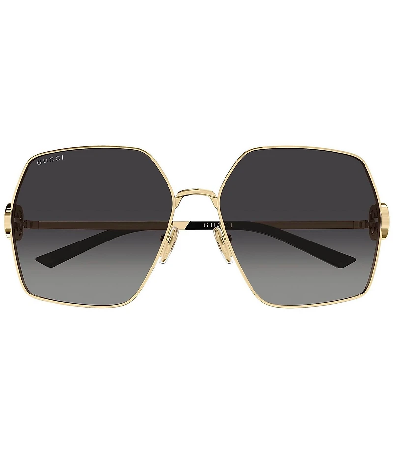 Gucci Women's Interlocking G 61mm Square Sunglasses