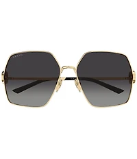 Gucci Women's Interlocking G 61mm Square Sunglasses