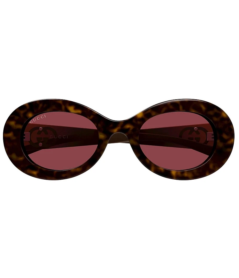 Gucci Women's Interlocking G Monte Carlo 51mm Oval Sunglasses