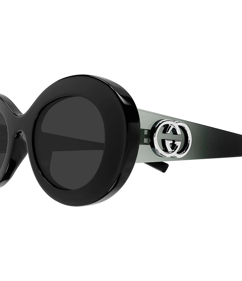 Gucci Women's Interlocking G Monte Carlo 51mm Oval Sunglasses