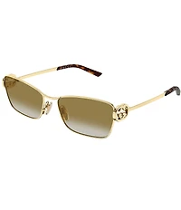 Gucci Women's Interlocking Stuck GG 58mm Cat Eye Sunglasses
