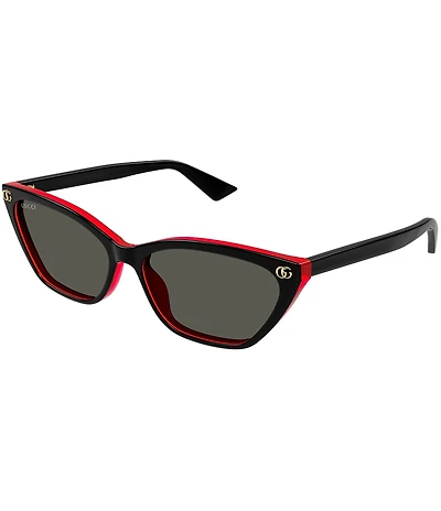 Gucci Women's Light Acetate 58mm Cat Eye Sunglasses
