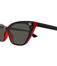 Gucci Women's Light Acetate 58mm Cat Eye Sunglasses