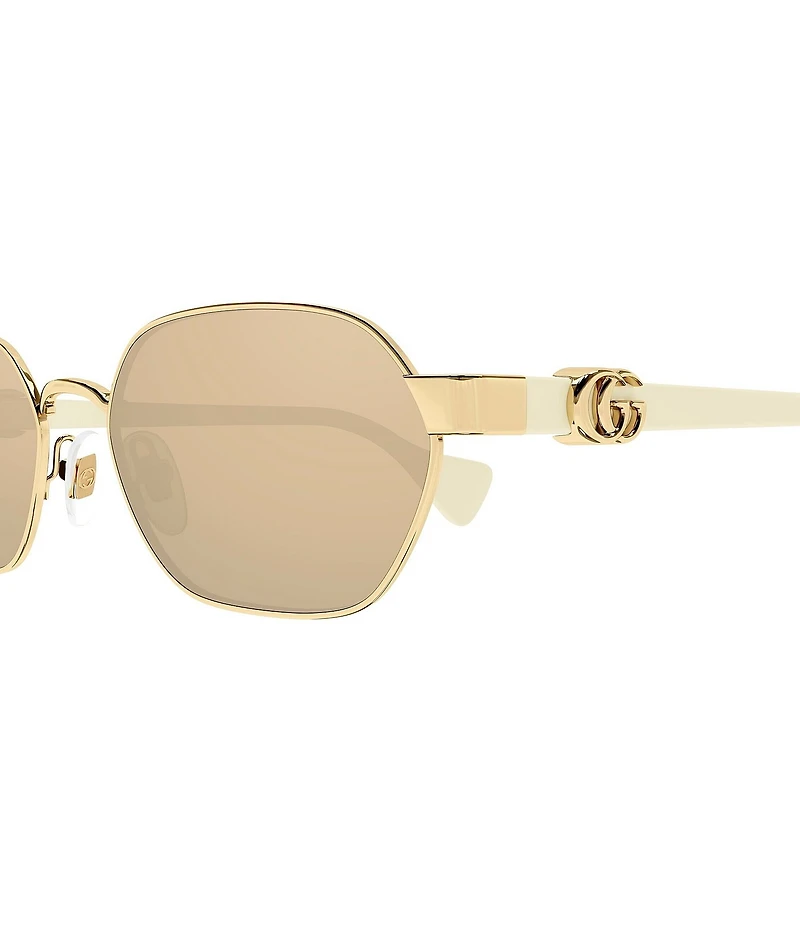 Gucci Mini Running 56mm Oval Sunglasses