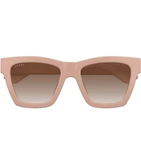 Gucci Women's Minimal 54mm Cat Eye Sunglasses