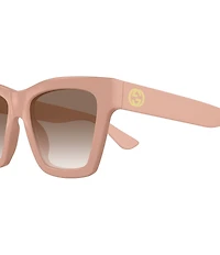 Gucci Women's Minimal 54mm Cat Eye Sunglasses
