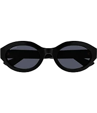 Gucci Women's Minimal GG 53mm Oval Sunglasses