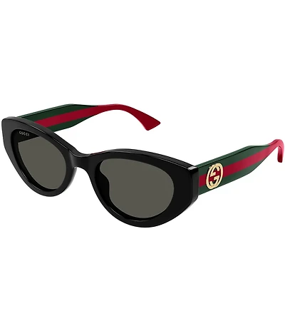 Gucci Women's New Pop Web 52mm Cat Eye Sunglasses