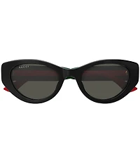 Gucci Women's New Pop Web 52mm Cat Eye Sunglasses