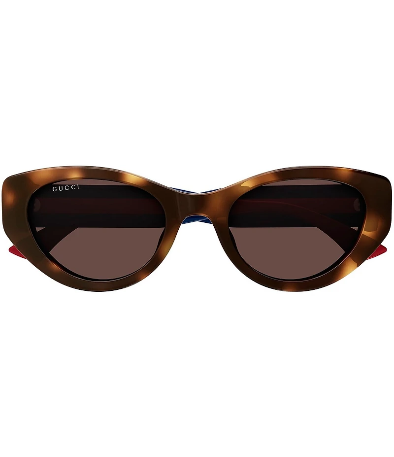 Gucci Women's New Pop Web 52mm Cat Eye Sunglasses