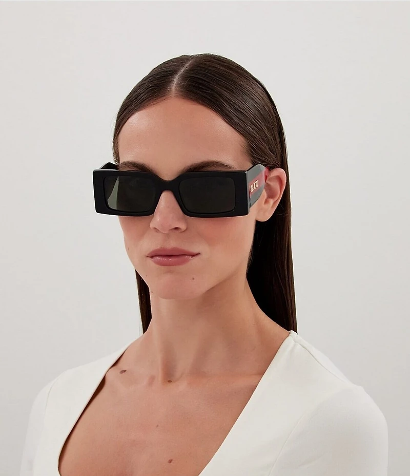 Gucci Women's New Pop Web 52mm Rectangle Sunglasses