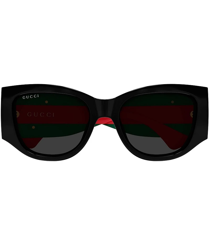 Gucci Women's New Pop Web 55mm Cat Eye Sunglasses