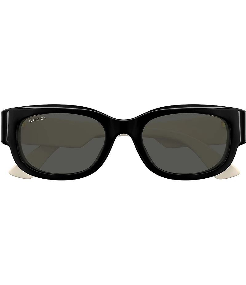 Gucci Women's Oblique 54mm Round Sunglasses