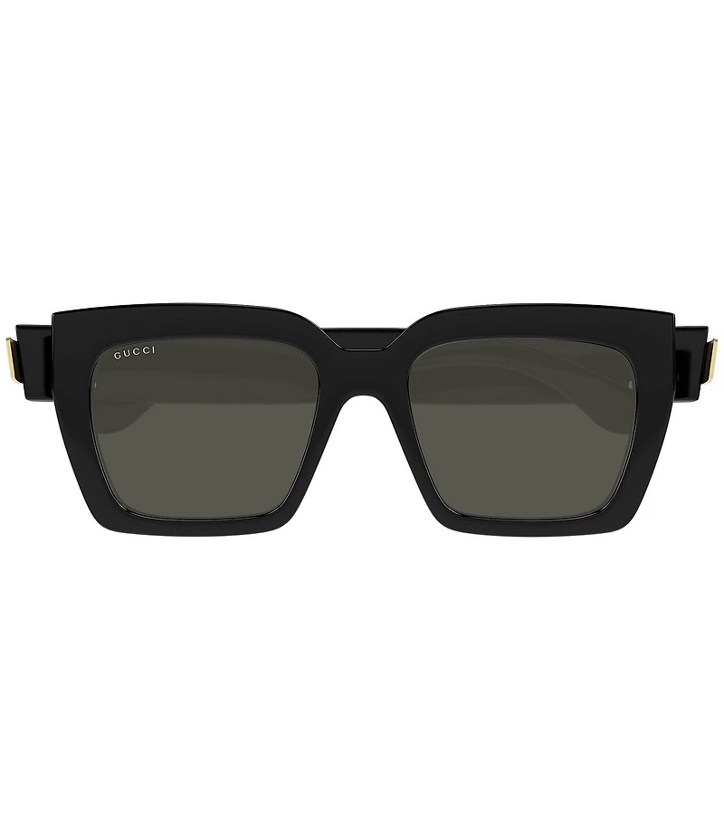 Gucci Women's Oversize Logo 54mm Square Sunglasses