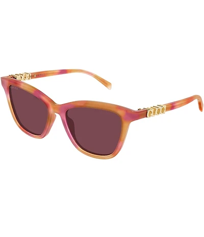 Gucci Women's Signoria Gucci Block 52mm Cat Eye Sunglasses