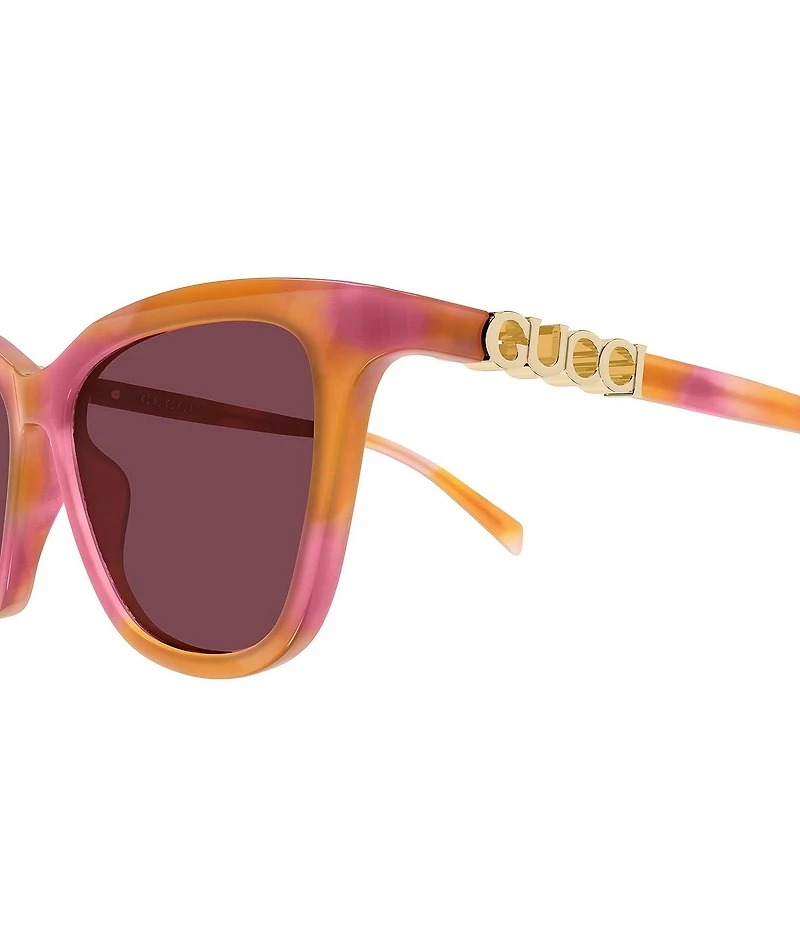 Gucci Women's Signoria Gucci Block 52mm Cat Eye Sunglasses
